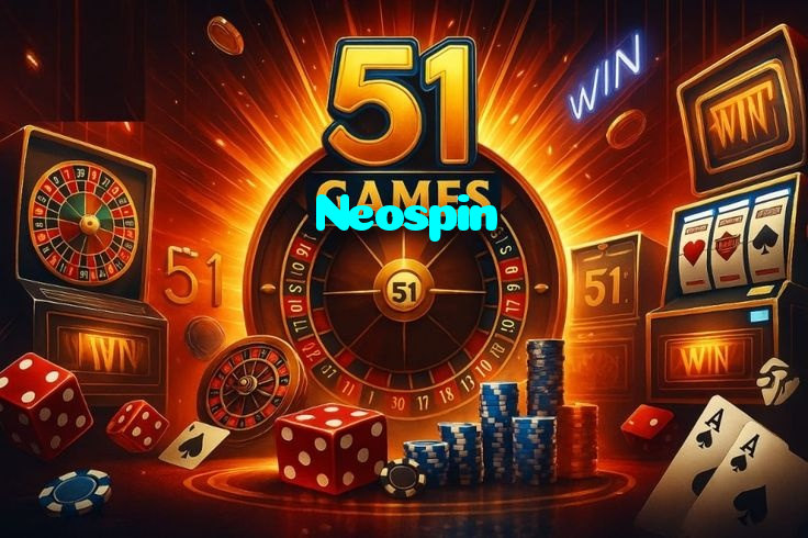Neospin casino presented on mobile device in Pakistan with slots and live games